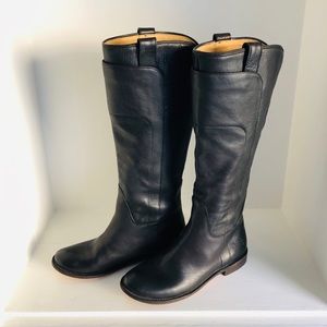 HP 👏🏻 FRYE Paige tall riding boot BLACK EUC